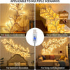 Bendable LED vine string lights used for various indoor decorations including study room, ambient, bedroom, and living room