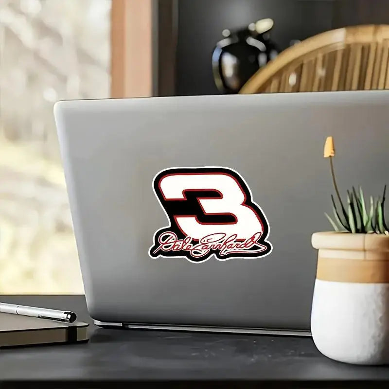 Dale Earnhardt #3 Vinyl Decal - Weatherproof for Car & Truck