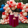 Spandex Cylinder Stand Covers for Weddings and Events