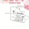 Personalized Grandma Tribute Acrylic Puzzle Plaque