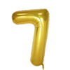 Large Red Number Foil Balloon for Birthday and Anniversary Decor