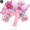Butterfly Party Supplies Disposable Tableware Set for Birthday & Baby Shower