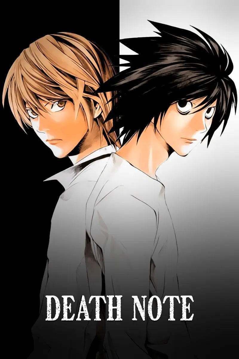 Death Note Anime Canvas Wall Art - Yagami Light Poster