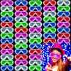 A grid of various LED light-up glow glasses in different colors and styles.