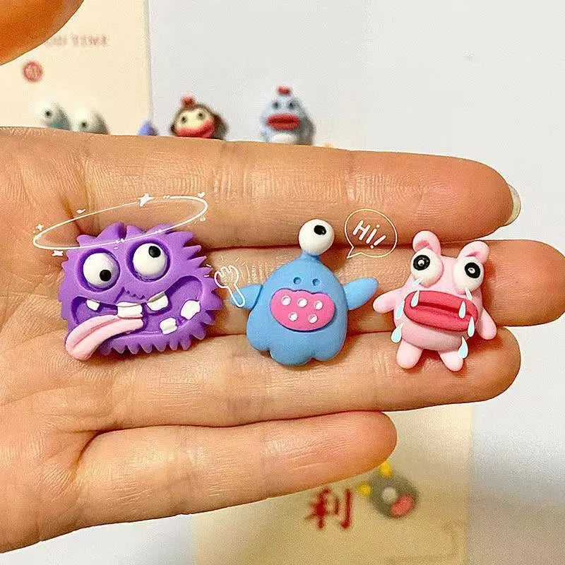 Monster Magnet Set – Quirky Mini Fridge Magnets