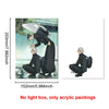 Anime Satoru Gojo LED Lighted Photo Frame with Three Color Modes
