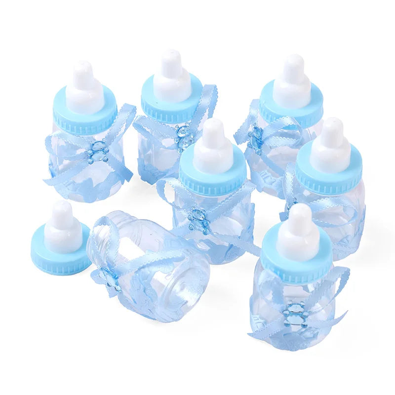 Baby Bottle Candy Favor Boxes for Baby Showers and Gender Reveals