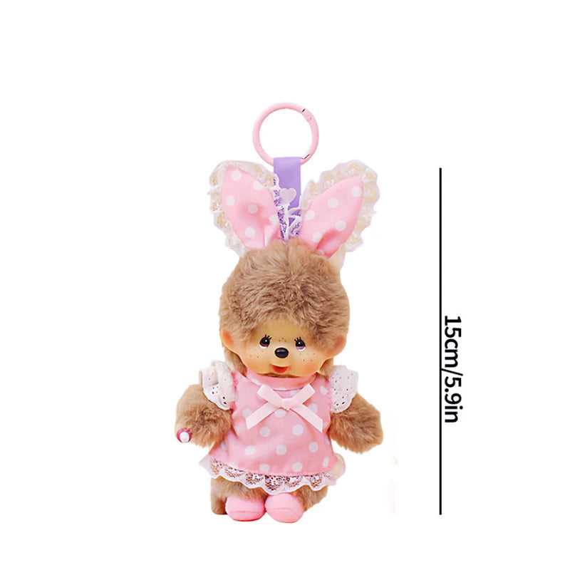 Monchhichi Plush Keychain Bag Charm