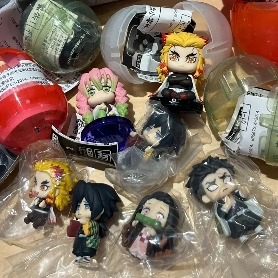Demon Slayer Anime Figure Set - 5 Detailed PVC Collectibles