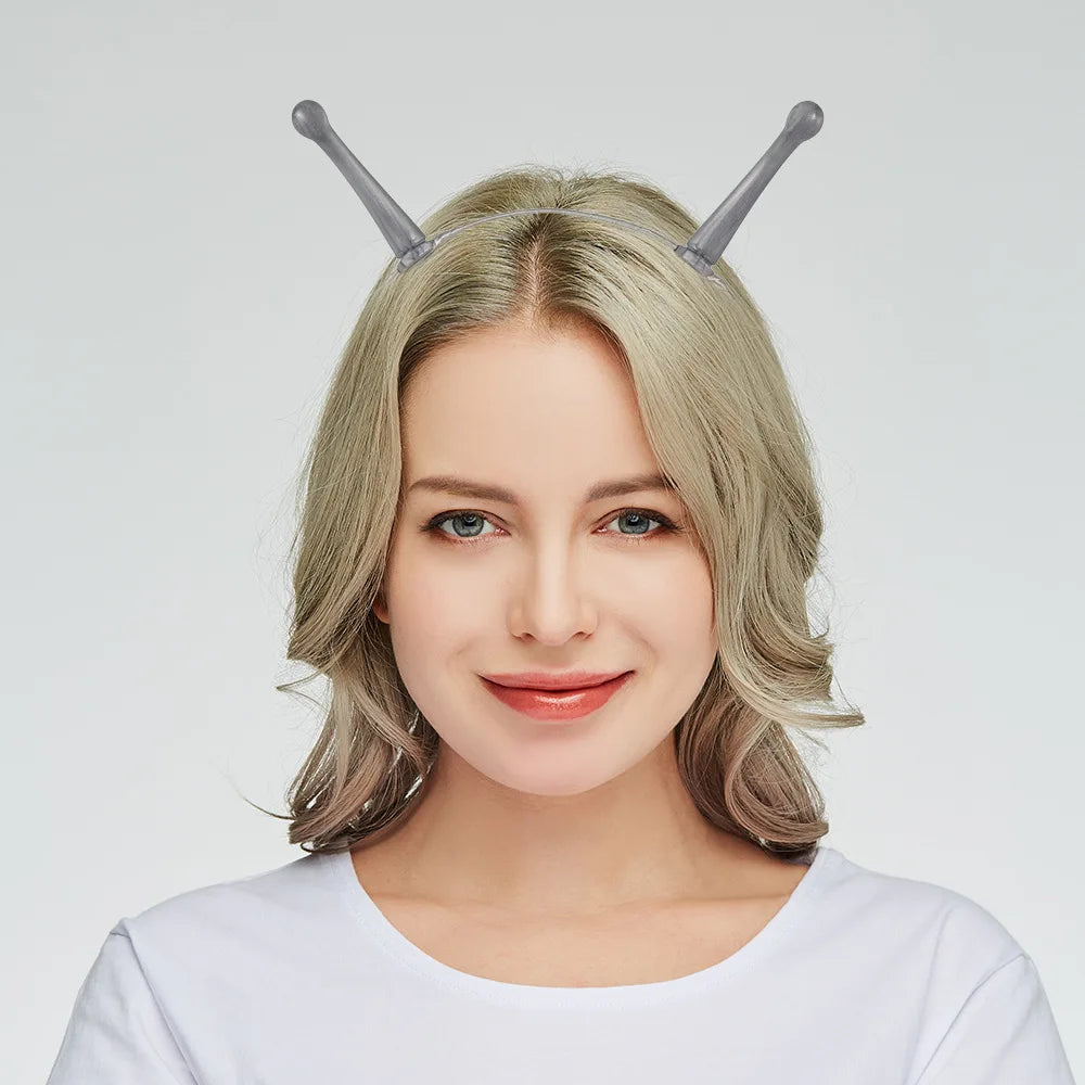 Glowing Alien Antenna Headband for Halloween & Cosplay