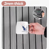 Wood Grain Peel and Stick Wall Sticker