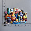 Scenic Souvenir Fridge Magnets – World Travel Collection