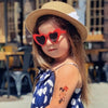 Kids Heart-Shaped Sunglasses with UV400 Protection