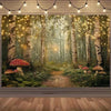Enchanted Forest Birthday Party Photography Backdrop