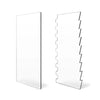 Acrylic Cake Scraper Set for Smoothing and Decorating