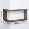 Corner Floating Wooden Wall Shelves for Home Decor