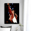 Posterdruck mit dynamischem Foto von Michael Jackson bei einer Performance