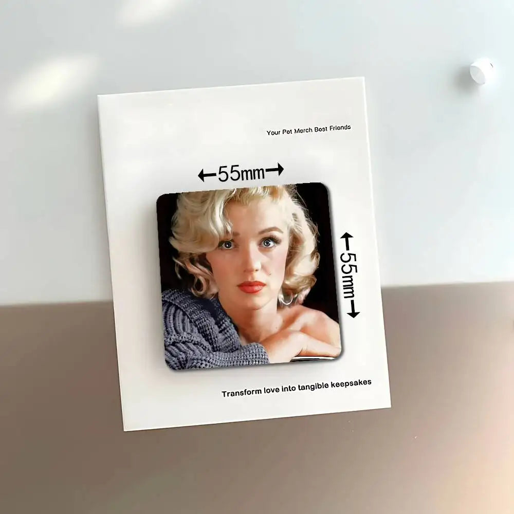 Marilyn Monroe Cartoon Fridge Magnets – Retro Pop Art Decor