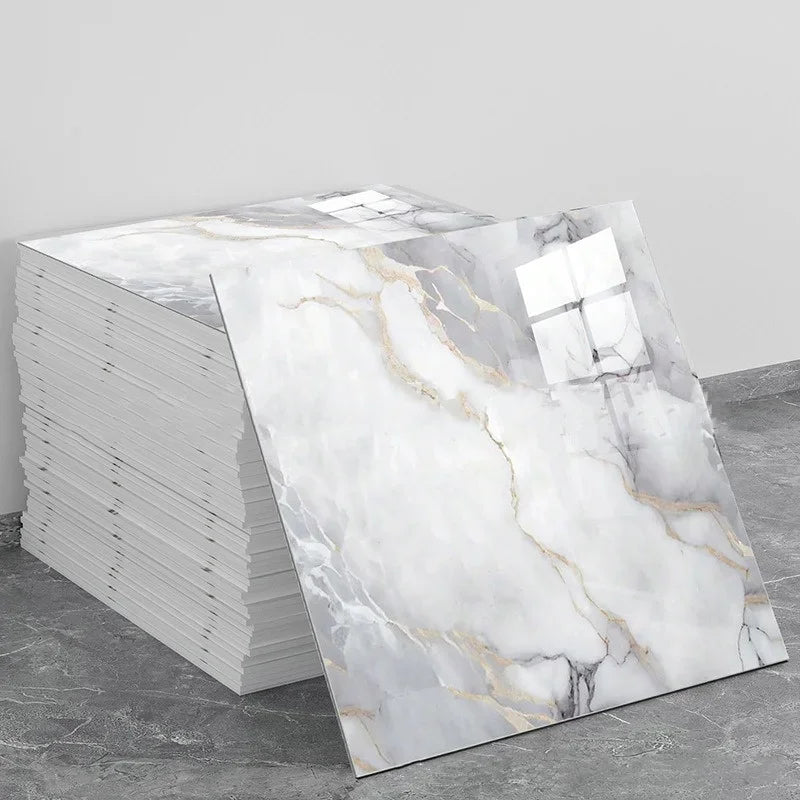 Peel-and-Stick Marble Wall Sticker for Home Decor