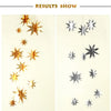 Gold Twinkle Star Paper Garlands