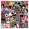 50 Piece Classic Rock & Punk Band Sticker Pack – Waterproof for Laptops, Phone Cases, and More
