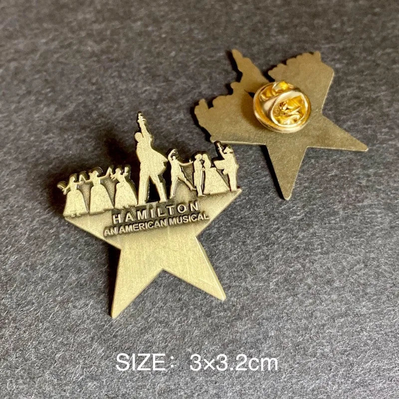 Broadway Musical Enamel Pin Brooch