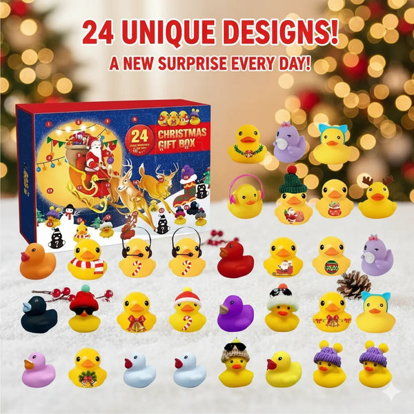 24-Day Christmas Rubber Duck Advent Calendar