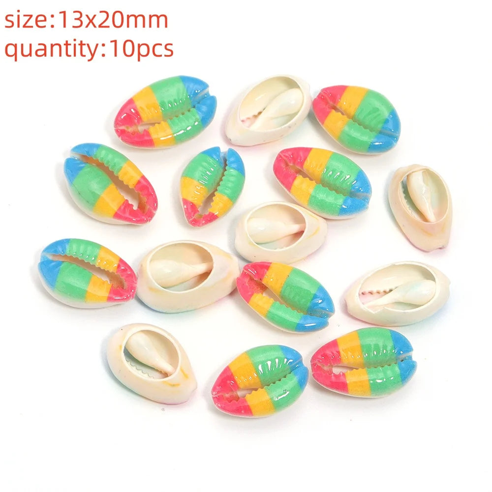 Natural Sea Snail Shell Beads for DIY Jewelry Making