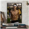 Wall art poster featuring a portrait of Neymar Jr in a sports context.
