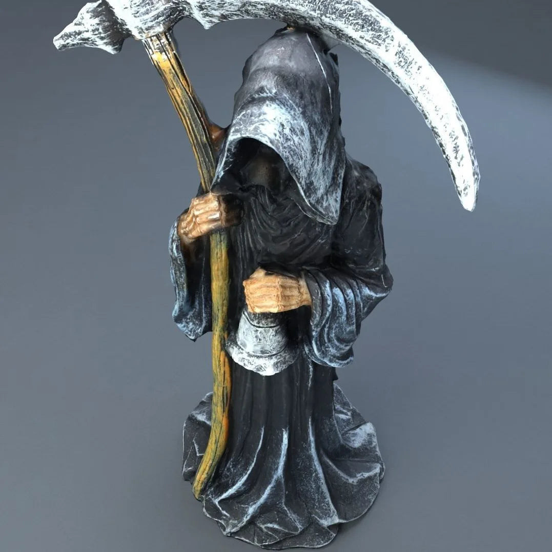 Grim Reaper Resin Statue for Dark Home Decor