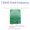 A green electronic module labeled Schumann Wave Signal Generator used for generating a 7.83Hz fixed frequency signal.