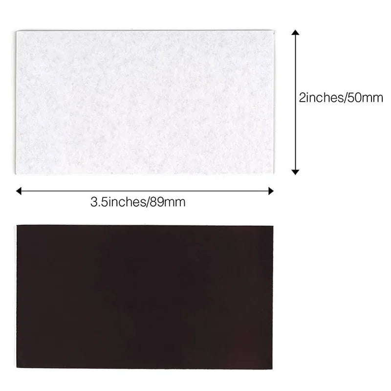 Flexible Adhesive Magnet Sheets (3.5" x 2")