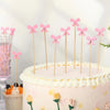 Eco-Friendly Bamboo Cocktail Picks with Cute Toppers (100 Pack)
