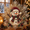 Santa Claus Pearl Diamond Painting Kit – Festive DIY Craft for Adults