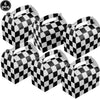 Checkered Racing Flag Toothpicks for Cupcakes & Party Decor