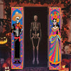 Day of the Dead Sugar Skull Door Banners – Set of 2