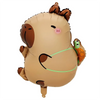 Capybara Cartoon Foil Balloon Party Decoration Set