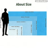 Diagram showing the size dimensions of a 2D flat polyester flag banner in centimeters and inches.