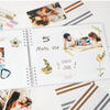 Large 40-Page Scrapbook Album for Photos and DIY Crafting