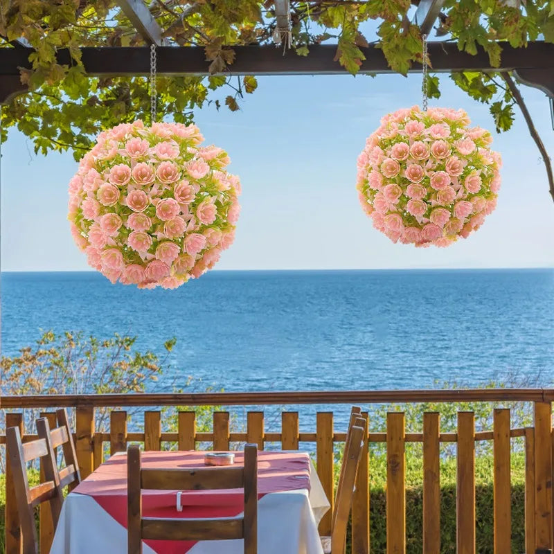 Artificial Eucalyptus Grass Ball Hanging Decor