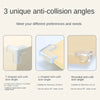 Three unique anti-collision angles of soft silicone corner protectors for baby safety