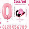 40-Inch Cowboy Cow Number Foil Balloon Set