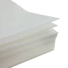 A stack of white A4 edible wafer paper sheets for cake decorating.
