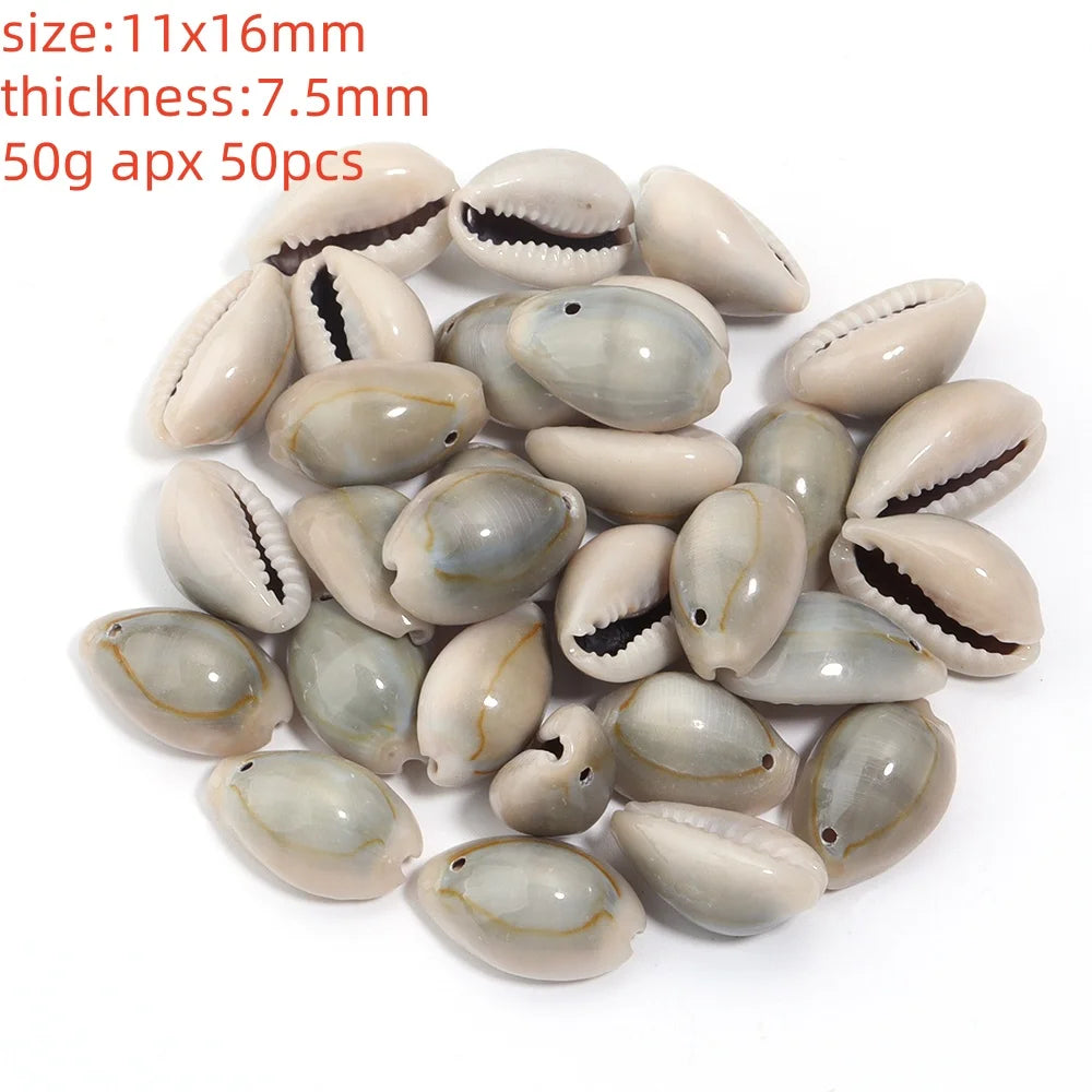 Natural Sea Snail Shell Beads for DIY Jewelry Making