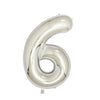 Large Red Number Foil Balloon for Birthday and Anniversary Decor