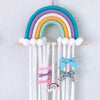 Rainbow Hair Clip Organizer Headband