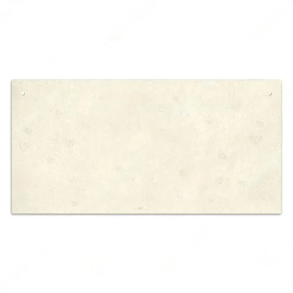 A blank, light beige wooden sign ready for personalization and home decor.