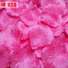 Pink silk rose petals used for weddings and events