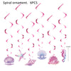 Purple Mermaid Birthday Party Supplies Kit for Girls