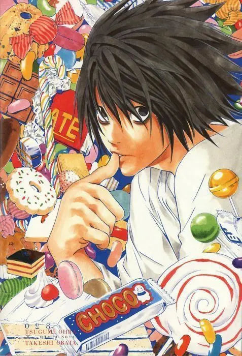 Death Note Anime Canvas Wall Art - Yagami Light Poster